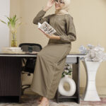 Olive Green Chic Sister Jilbab