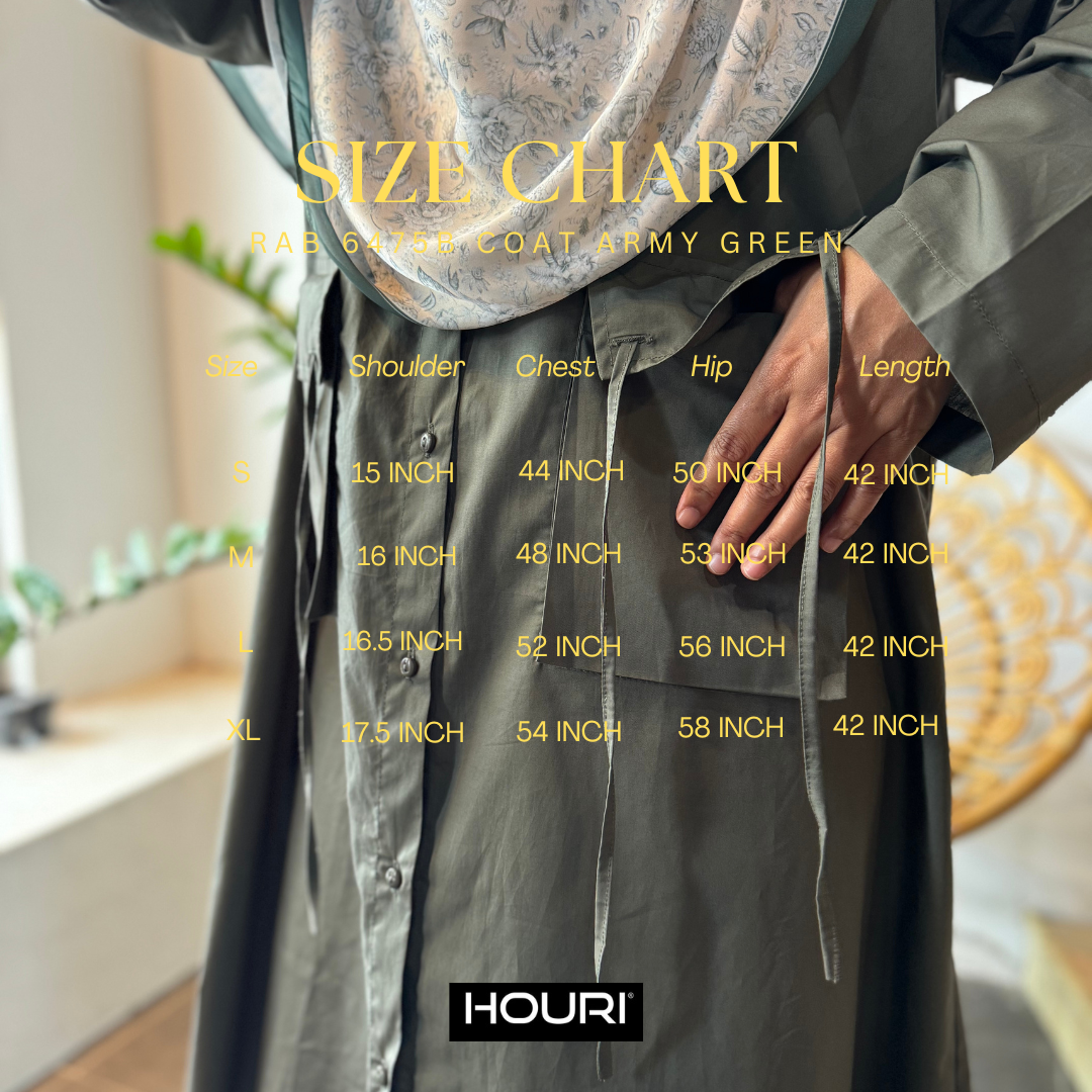 Brown Minimalist Size Chart Instagram Post